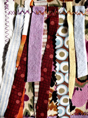 colorate stoffe e morbidi feltri